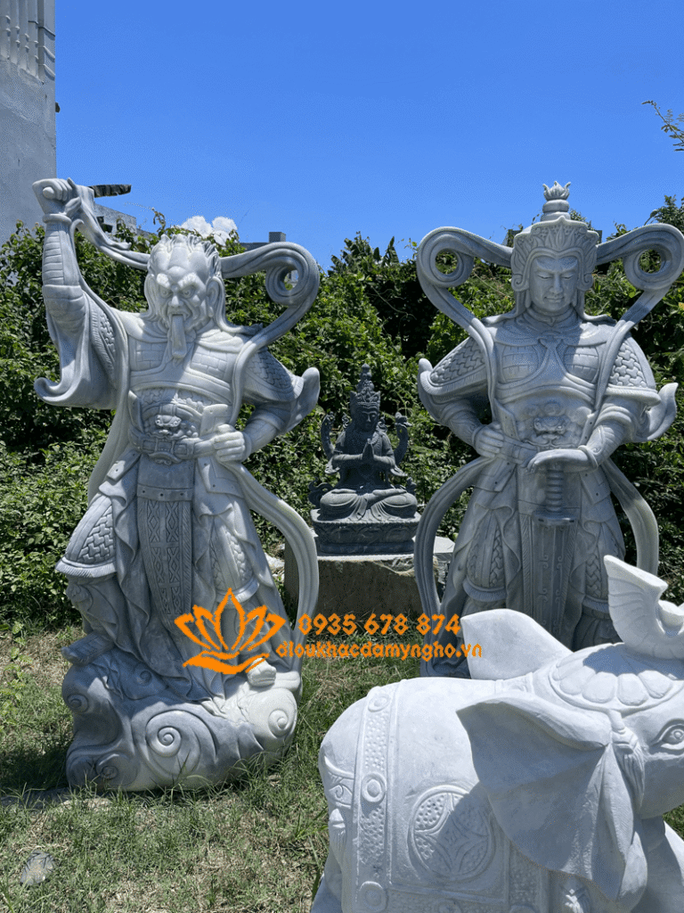 tuong tieu dien ho phap bang da dep tu nhien