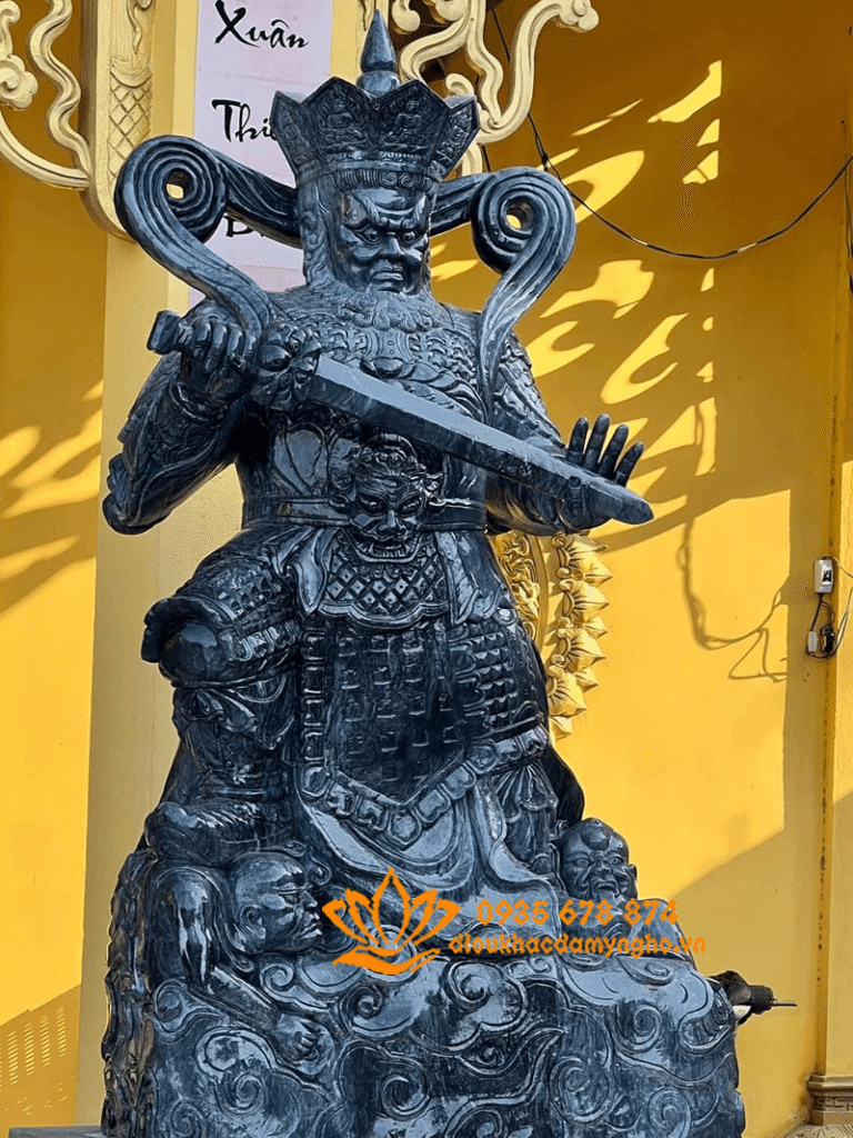 tuong tu dai thien vuong bang da cam thach cao cap tuong tu dai thien vuong bang da den dep