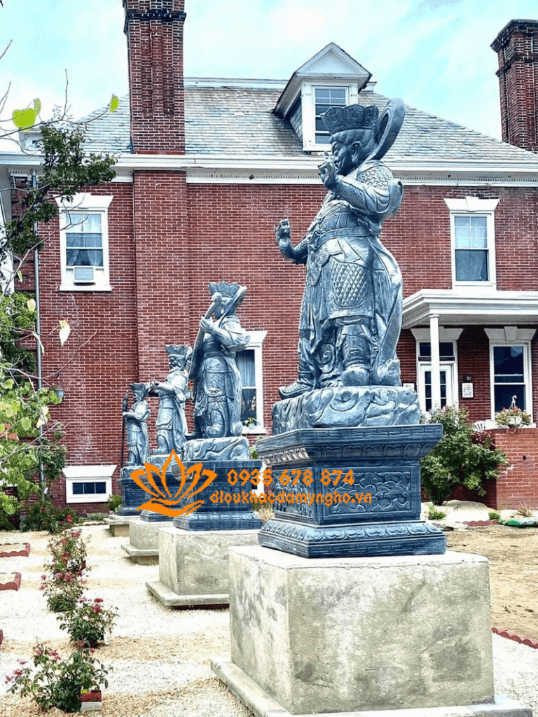 bo tuong tu dai thien vuong bang da den nguyen khoi mau tuong tu dai thien vuong bang da nguyen khoi