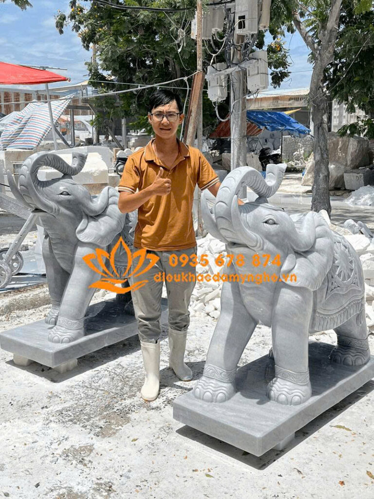 tuong voi da xam dep