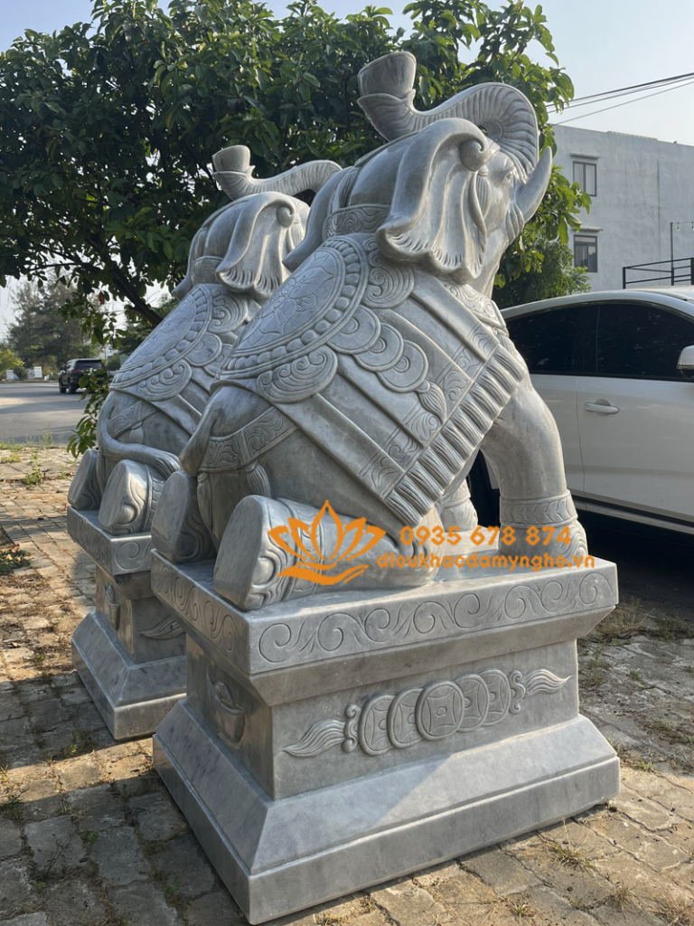 mau voi da phong thuy dep nhat can tho tuong voi quy phong thuy tran cong