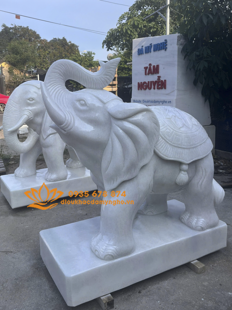 tuong voi phong thuy gia re tuong voi dep bang da nguyen khoi