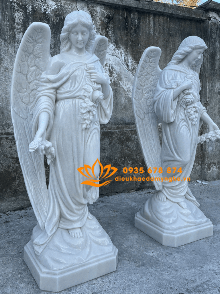 tuong thien than om hoa dep nhat da nang tuong thien than om ho dep tai da nang