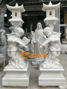 tuong thien than om dan bang da trang