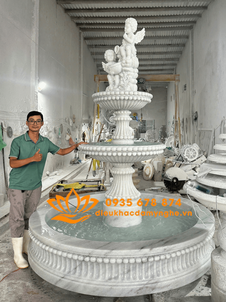 dai phun nuoc thien than bang da tu nhien